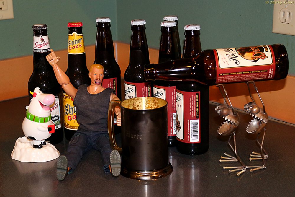 Martyman celebrates National Beer Day