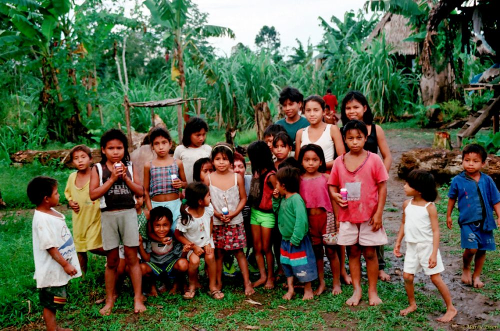 The Yagua children of the Amazon Rainforest