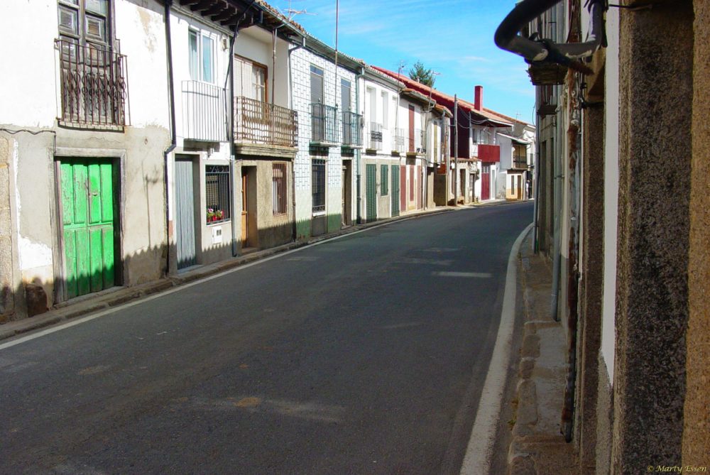 The streets of Arenas de San Pedro