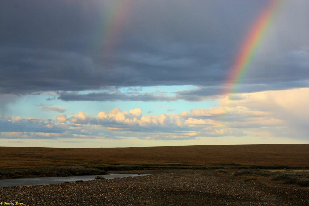 Double ANWR rainbow